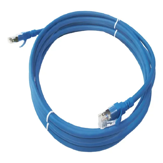 Cable Par Trenzado Cat 6A Circular Dixon 2m U\u002FFTP LSZH Azul | Cuotas sin interés