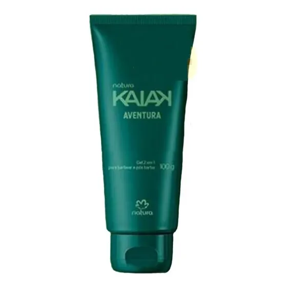 Natura Kaiak Aventura Gel 2 Em 1 Para Barba E Pós Barba 100g