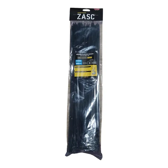 Tirrap Nylon Negro 400mm X 4.8mm