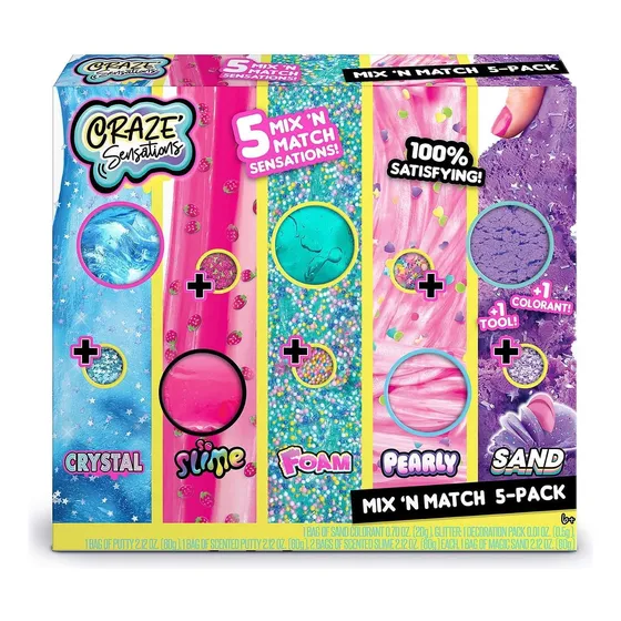 Slime Diy Craze'sensations Mix'n Match  (5 Mix)