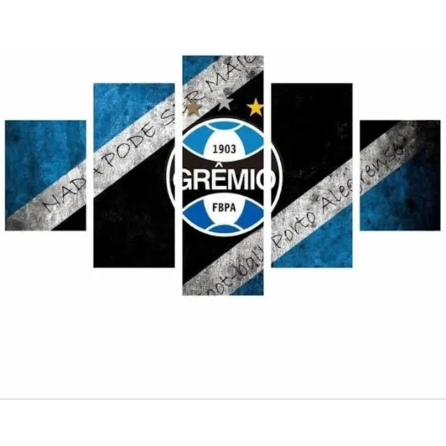 Quadros Decorativos Do Time Grêmio  Em Mdf 6mm