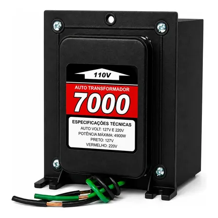 Autotransformador 7000VA 4900W Bivolt para Tripolar Kitec