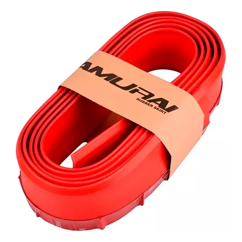 Protector Adhesivo Faldon Paragolpe Rojo