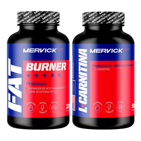 Fat Burner + Carnitina Quemador Mervick