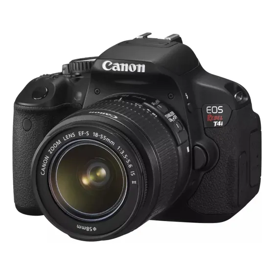 Camara Canon T4i Casi Nueva. Cd Accesorios Lente Bolso