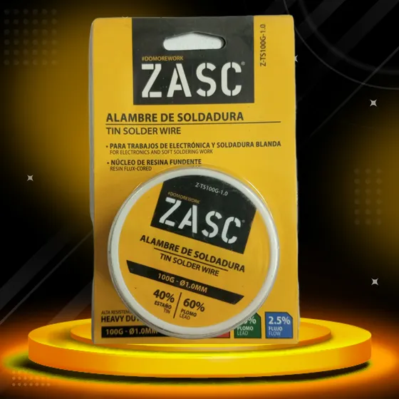 Alambre De Soldadura 100g Zasc