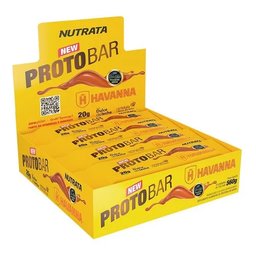 Nutrata Protobar Doce De Leite Havanna Dp 8 Un