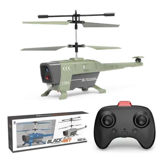 Helicoptero Recargable Control Remoto Juguete Luz Drone Niño