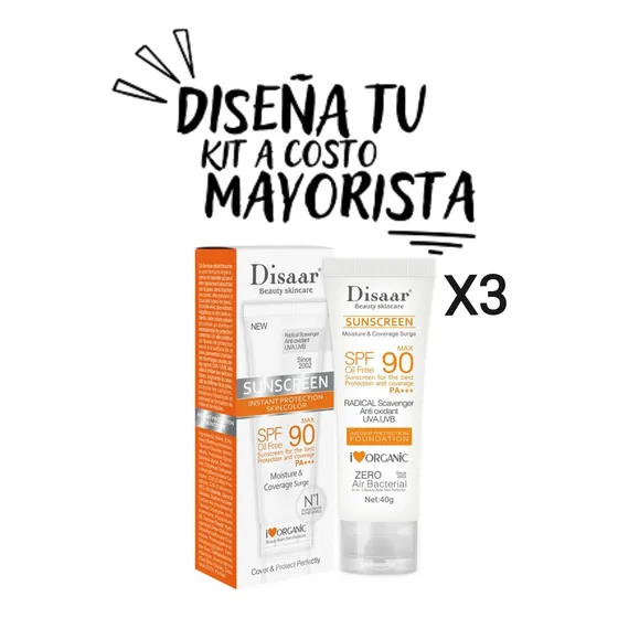 Protector Solar Hidratante Toque Seco 90 Spf Disaar