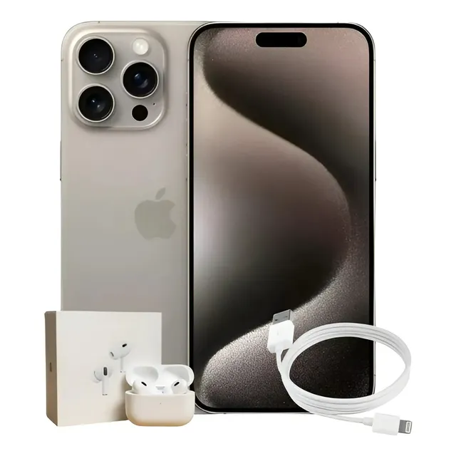 Apple iPhone 15 Pro Max 1tb Esim - Titanio Natural + Regalo