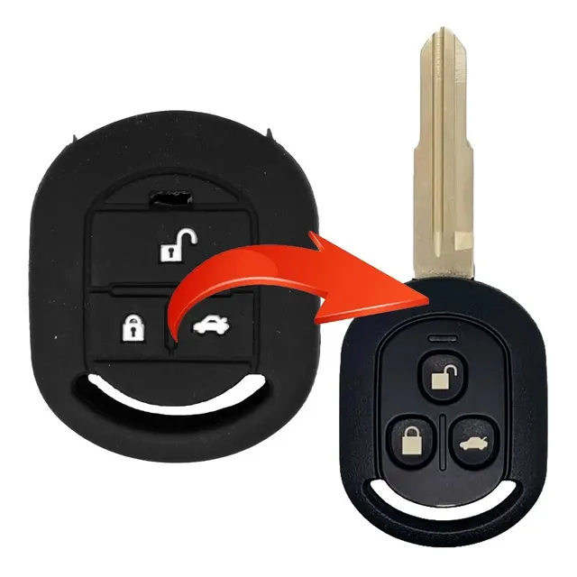 Funda Silicon Control Remoto Chevrolet Optra
