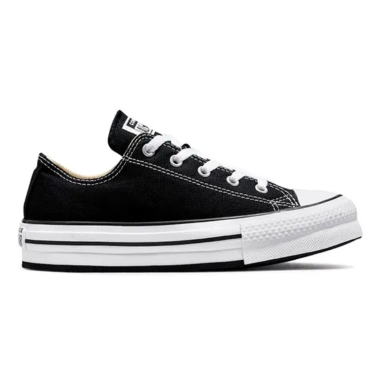Tenis Converse All Star Lift Color Negro Estilo Urbano