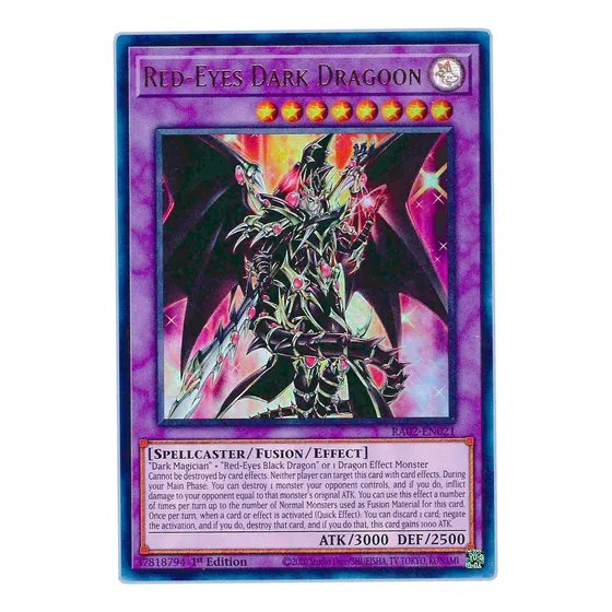 Yugi-oh! Red-eyes Dark Dragoon Ra02-en021 Ultra
