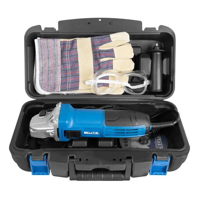 Pulidora De 4.1/2 800w + Estuche Elite Ag1142kit