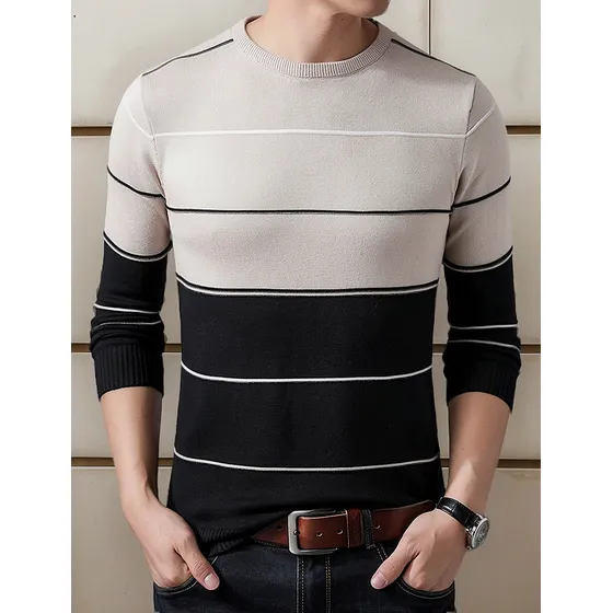 Suéter Juvenil De Gola Redonda, Camisa Masculina Com Fundo