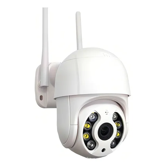 Câmera De Segurança Externa Wifi Com Sensor De Presença 360