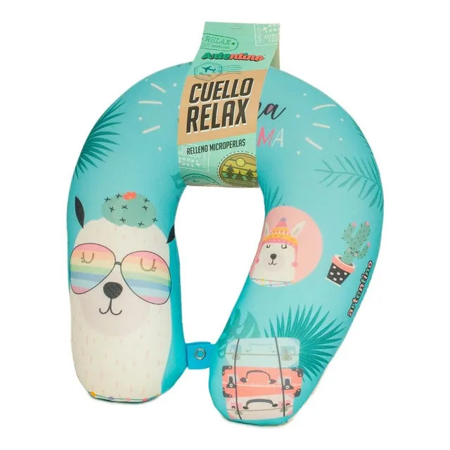 Almohada Cuello Viaje Relax Regalo Hombre Mujer Niño Niña 