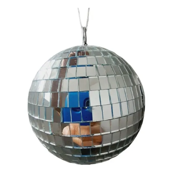 Bola Espajada Cristal Espejo Colgante Discoteca Fiesta Esfer
