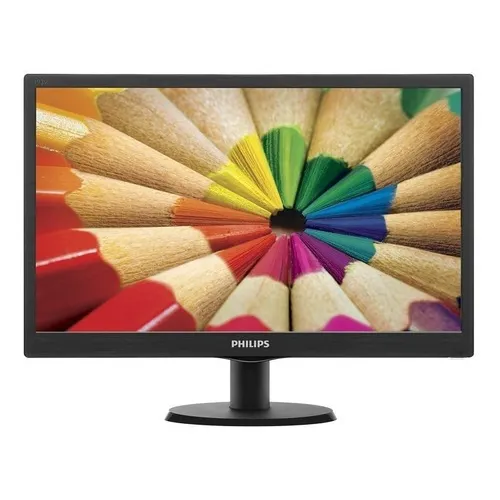 Monitor Philips Led 19 Pulgadas Hd 193v5 Hdmi Full Vga Tft Color Negro