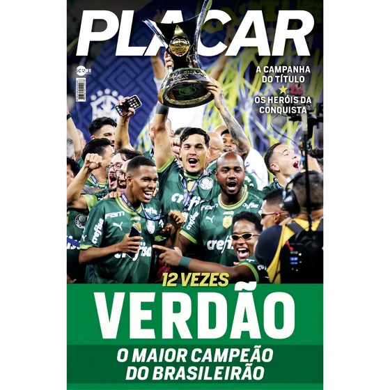 Poster Palmeiras - O Maior Campeão Do Brasileirão