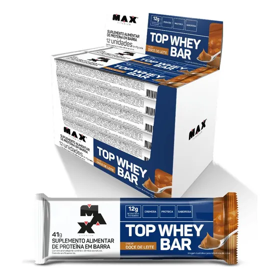 Top Whey Bar 41g | Max Titanium