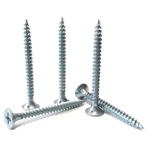 Tornillo Volcanita Zinc. Brill 6x2 Pta Fina Para Metal 100u 