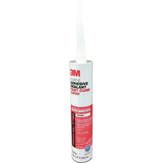 Silicone Marino Secado Rapido 5200 Blanco 3m Cod: 1075395