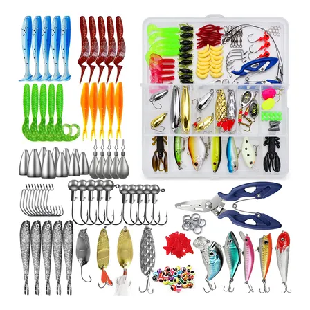 Kit Isca Artificial 108 Unidades Pescaria Tucunaré E Traíra Diversos