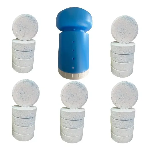 Pastillas de cloro multiacción Tri-clor de 200 gr 25 unidades