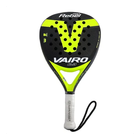 Vairo Rebel Pro 6.3 Paleta de pádel color amarillo y negro