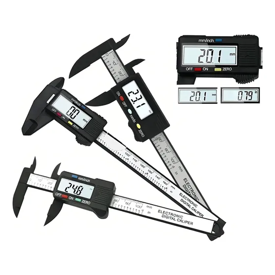 Calibrador Digital Rainbow Pie De Rey 6in 156mm