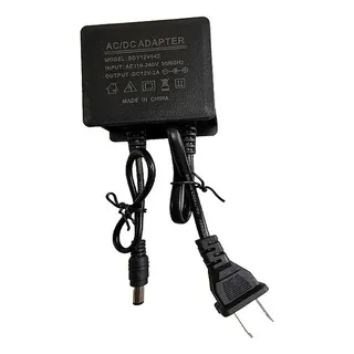 Fonte De Alimentação Do Adaptador De Carregador Ac Dc 12v 2a Fonte De Alimentação Do Adaptador De Carregador Ac Dc 12v 2a