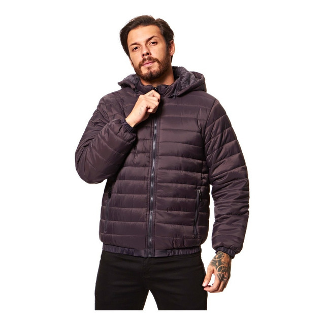 Jaquetan Puffer Com Capuz Masculina Broken Rules Oferta Jaquetan Puffer Com Capuz Masculina Broken Rules Oferta