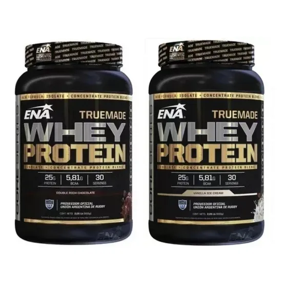 Truemade 2x1 2lb Whey Protein Ena Aislada + Concentrada