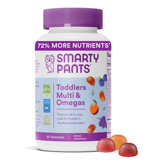 Suplemento Smartypants Toddler Formula Gommy, 90 Unidades