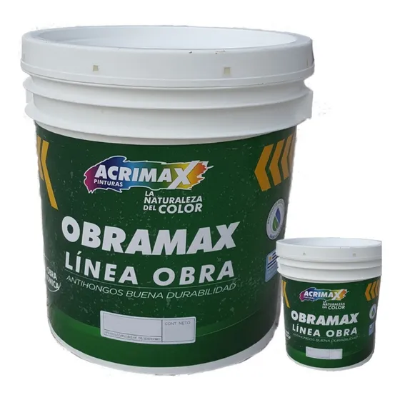 Pintura Cielo Raso Obra Acrimax 18l + 3,6l De Regalo