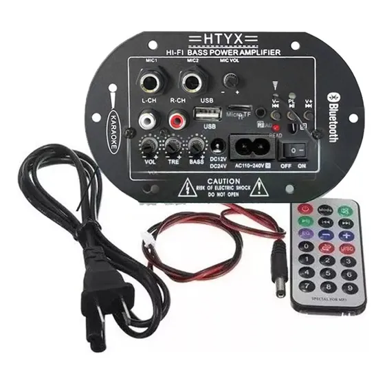 Amplificador Bluetooth Hi-fi 30w, Placa Para Auto/pc Audio