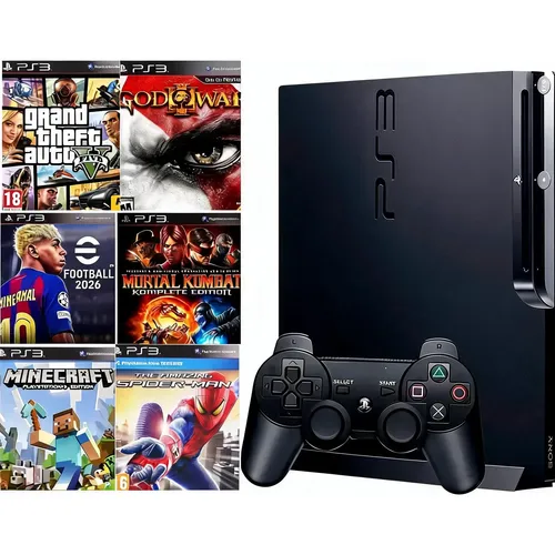 Sony PlayStation 3 Super Slim 250GB Grand Theft Auto V cor