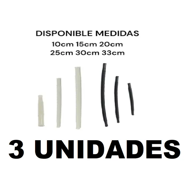 Manguera Corrugada Bomba Gasolina 18 21 33 Cms Conjunto Pila