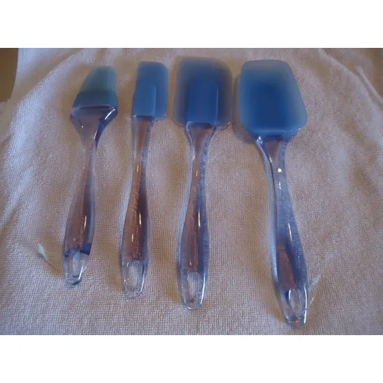 Wilton Set De 3 Espátulas Y Brocha Para Barnizar. Nuevo 