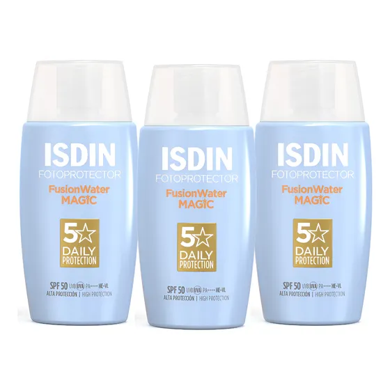 Pack Isdin Fotoprotector Fusion Water Magic X3