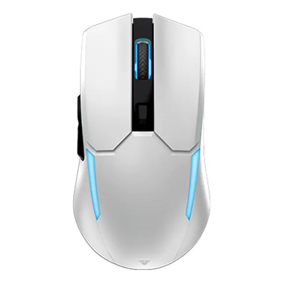 Mouse Optico Venom Gaming Blanco Wireless 800 Dpi 6 Botones