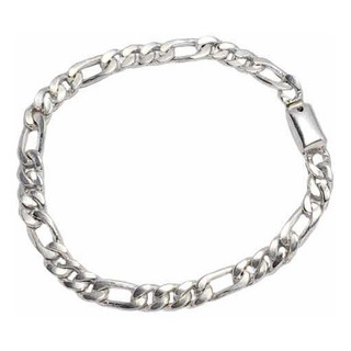 Pulsera Tejido 3x1 Broche Caja 16 Cm En Plata Ley 925 Pulsera Tejido 3x1 Broche Caja 16 Cm En Plata Ley 925