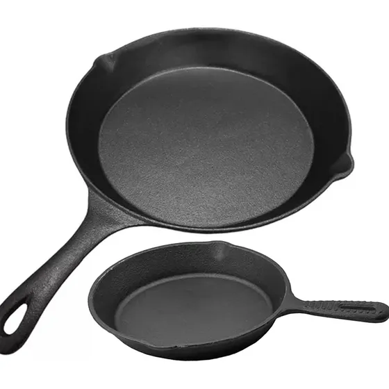 Sarten Plancha Hierro Curado + Provolonera Queso Cocina