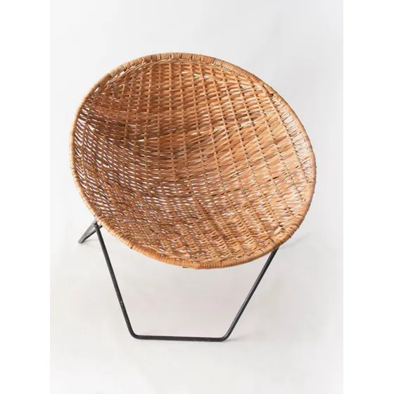 Sillón Nido De Mimbre