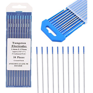 Tig Soldadura Electrodo De Tungsteno 2% Lanthanate 3/32 X 7 Tig Soldadura Electrodo De Tungsteno 2% Lanthanate 3/32 X 7
