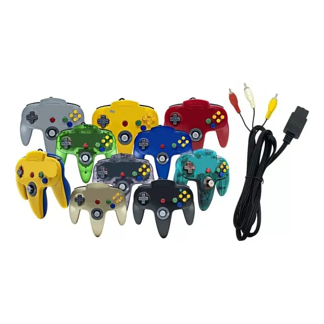 Control Compatible Con Nintendo 64 N64 + Cable Av 64