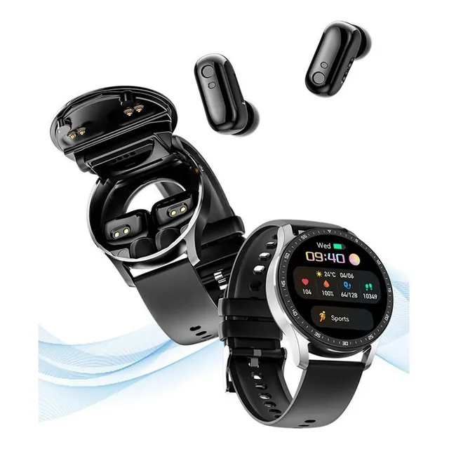 Relojes Inteligentes 2 En 1 Con Audífonos Inalámbricos X7