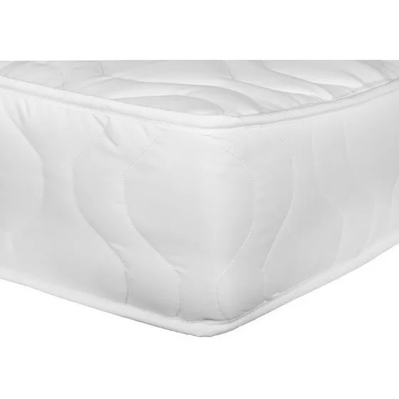 Colchon Espuma Bebe  Tela Jacquard Capitoneado 70 X 130 X 12