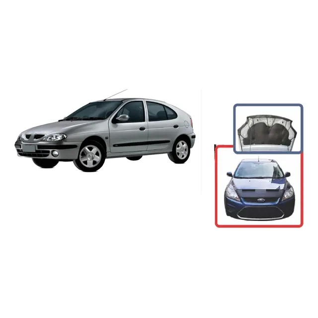 Mascara Funda Cubre Capot Renault Megane I 99/09 Cuero